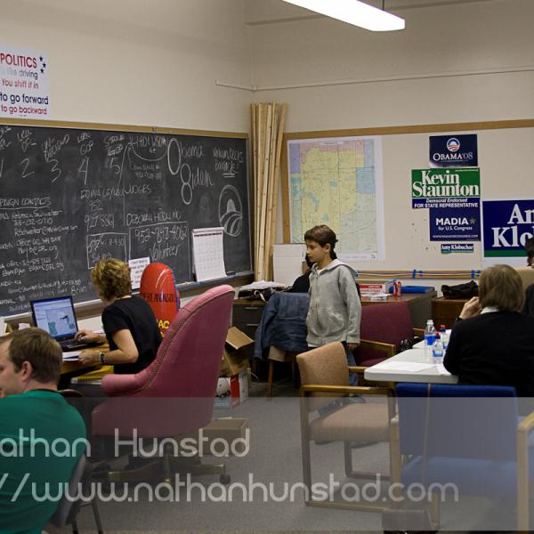 Pre-Election GOTV Work 11-2008