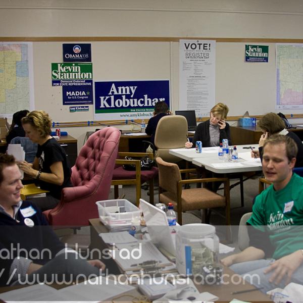 Pre-Election GOTV Work 11-2008